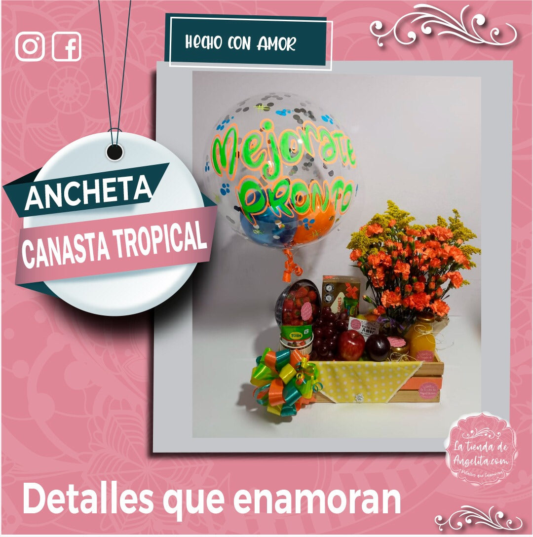 Ancheta Canasta Tropical ✨