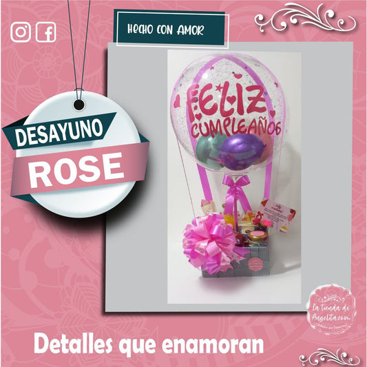 Desayuno Rose ✨